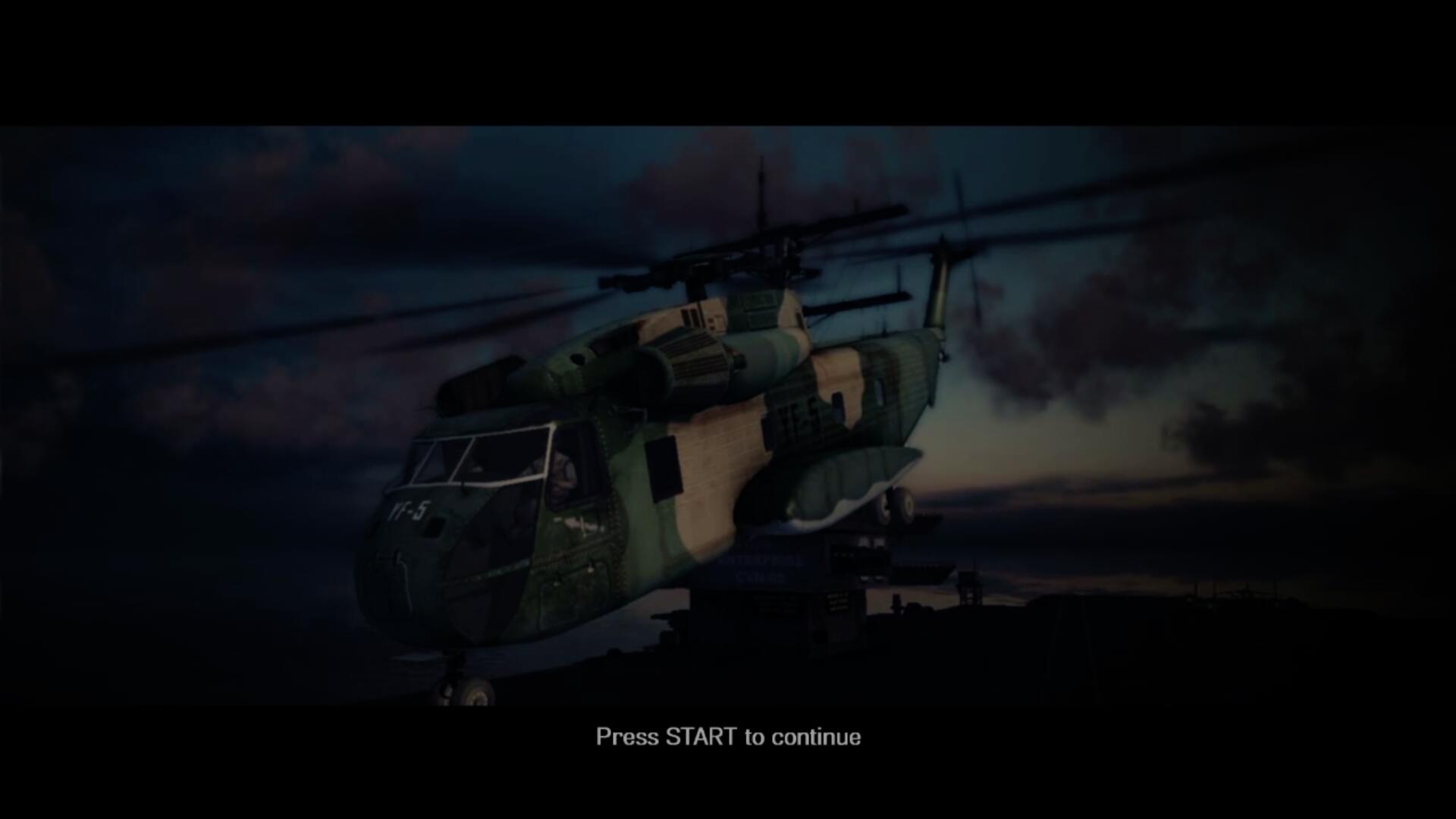 Air Conflicts: Vietnam title screen for Xbox 360